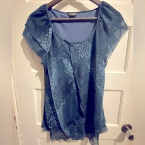 Denver Hays,  blue pattern, size lg, excellent condition